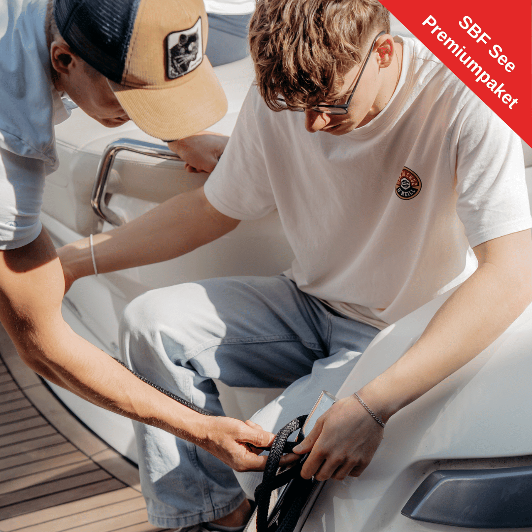 SBF See Knotenpraxis Bootsführerschein Sportbootführerschein Online Bootsschule