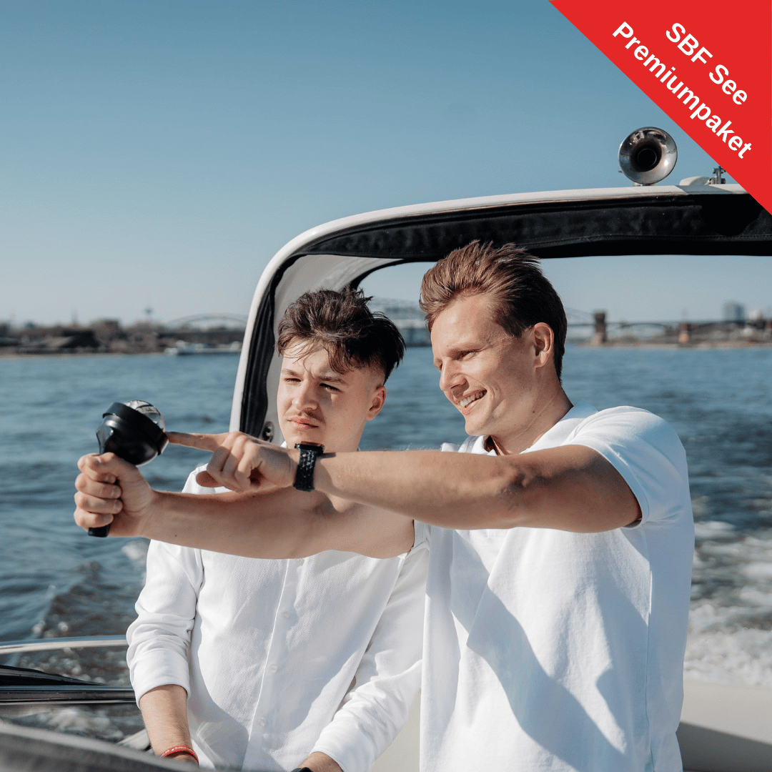 SBF See Praxismanöver 4 Bootsführerschein Sportbootführerschein Online Bootsschule