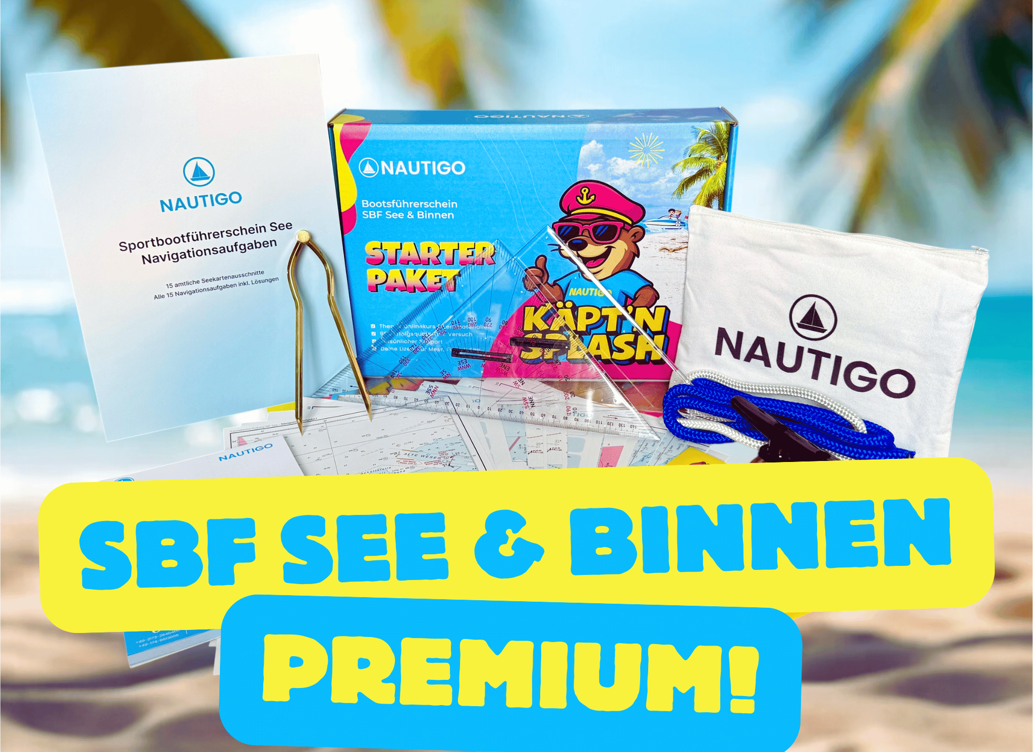 Bootsführerschein See &Amp; Binnen Premium Paket - Online Kurs Mit Praxis