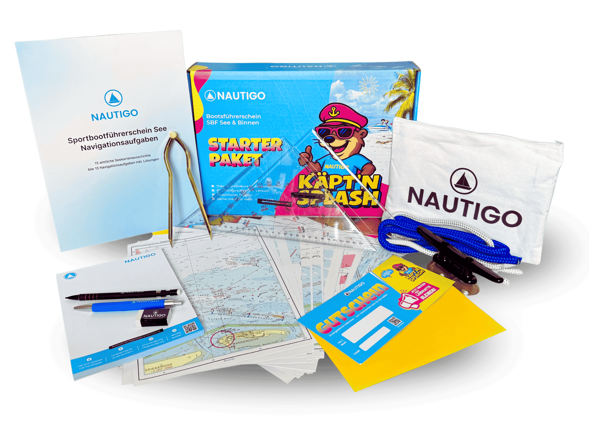Nautigo Willkommensbox Mit Lernmaterialien