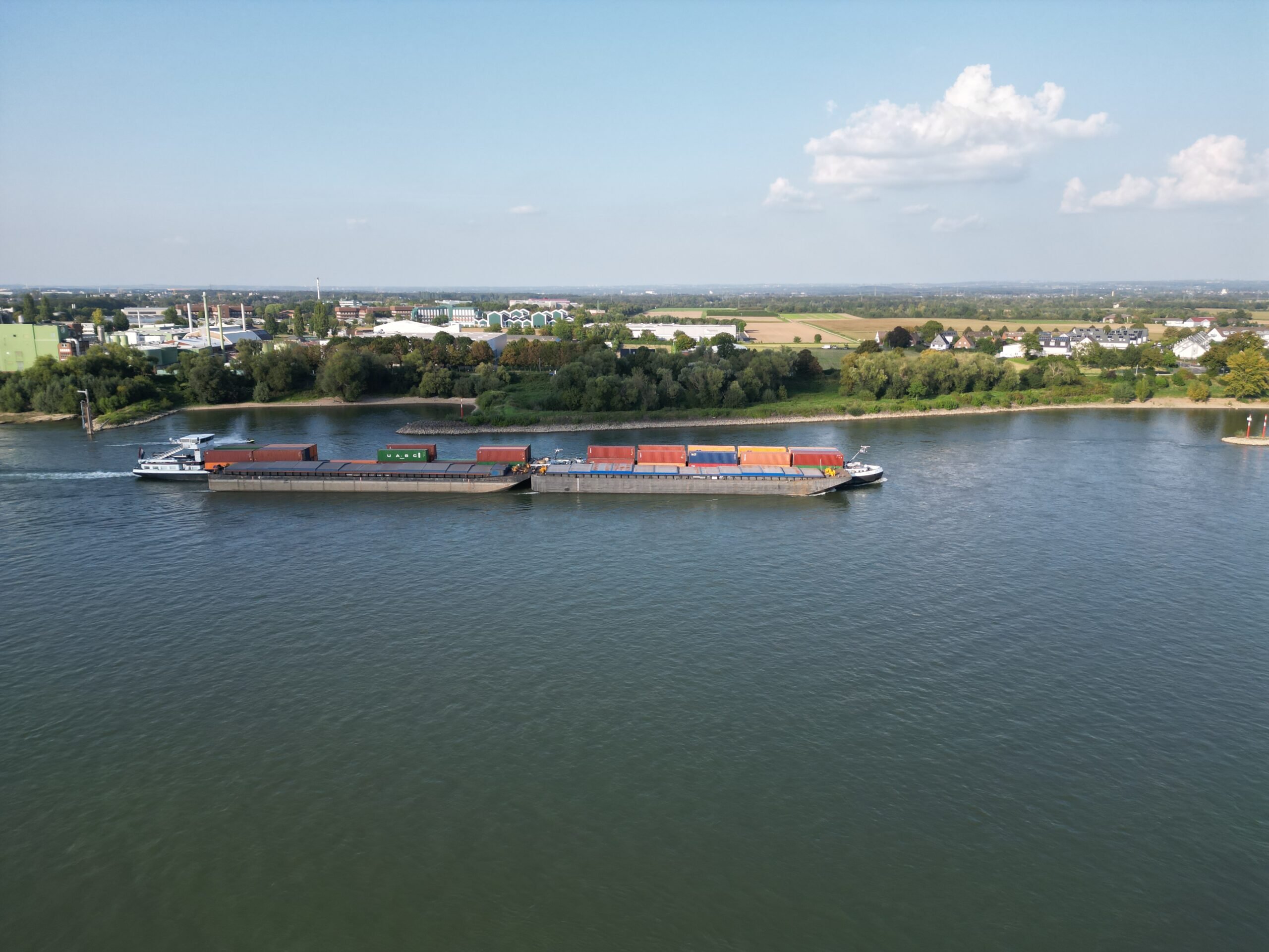 Rhein Richtung Köln