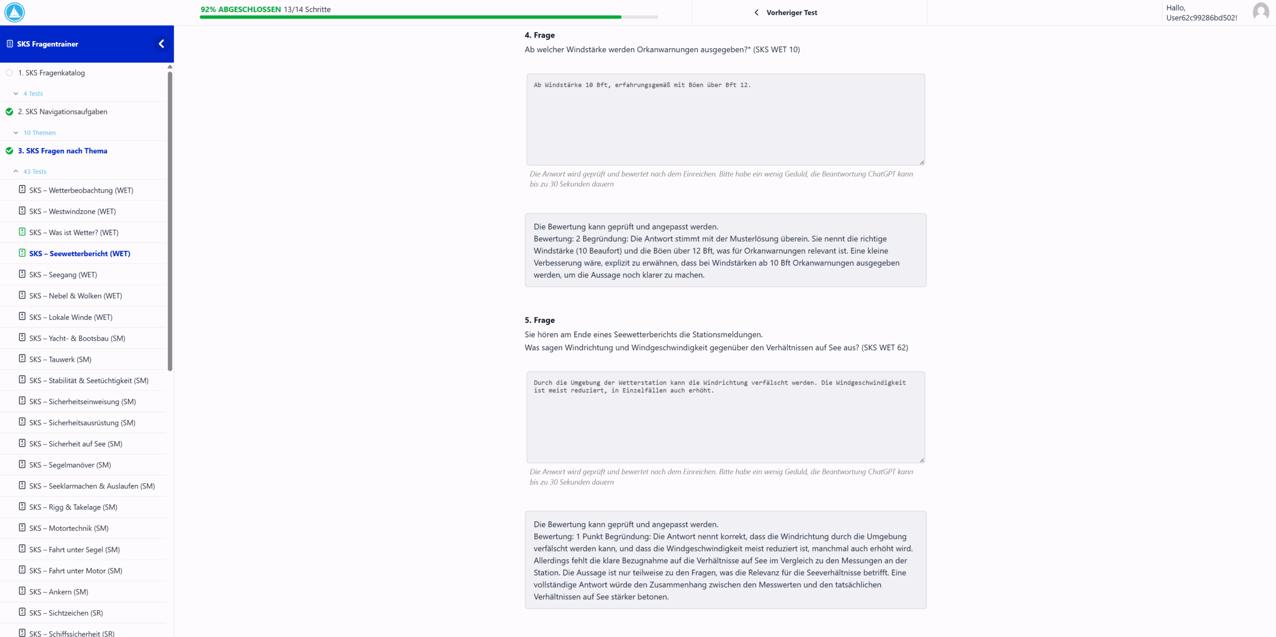  SKS Onlinekurs