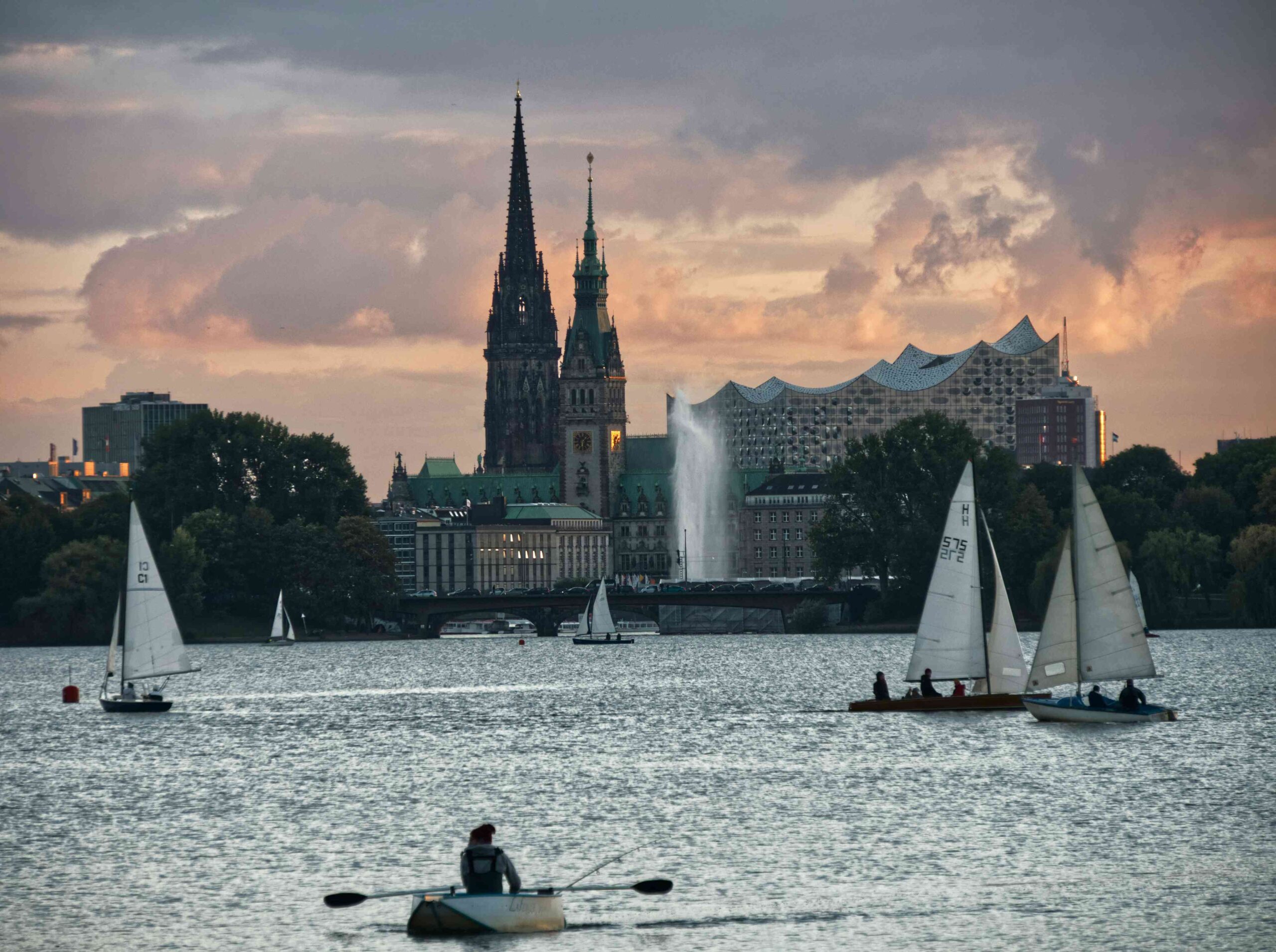 Alster Segeln Hamburg